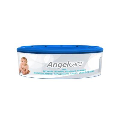 Angelcare pack de 3 recharges pour poubelle à couches bleu