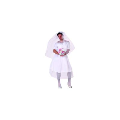 Deguisement de robe de marie pour homme fiance t-2