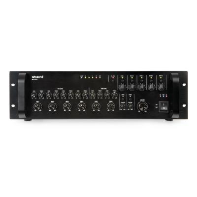 Amplificateur mélangeur 5 zones, 100V 19 pouces, 3U, 500W ARTSOUND - MX-500S