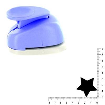 Géante perforatrice - Etoile - Env 4 cm