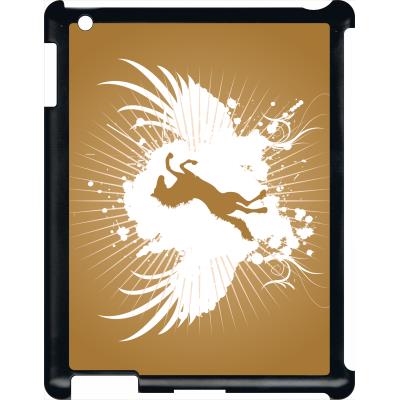 Coque pour apple ipad 3 grunge horse