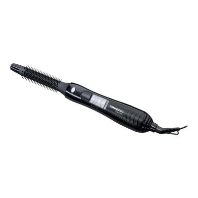 Grundig BLACK SELECTION HS 3120 - haarkrulborstel/-tang - hoogglans zwart/procon zilver