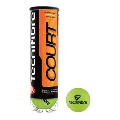 Balles tennis Tecnifibre Court 4 Balls - Taille :4 Balls
