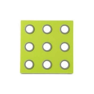 ROSTI MEPAL DOMINO DESSOUS DE PLAT EN MÉLAMINE ET SILICONE VERT LIME