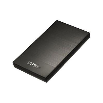SILICON POWER Diamond D05 - Vaste schijf - 1 TB - extern (draagbaar) - 2.5 - USB 3.0 - metallic grijs