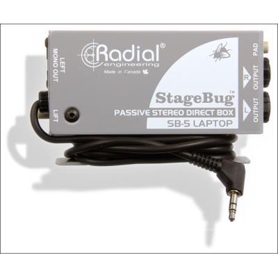 Périphériques Analogiques RADIAL STAGEBUG-5 LAPTOP Passive