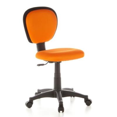 hjh office 670140 siège de bureau enfant pivotant kiddy top tissu maille (3d) orange 100% polyester