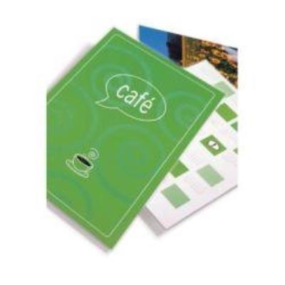 Gbc 3743155 pack de 100 pochettes brillantes format carte 83 x 119 mm 2 x 125 microns