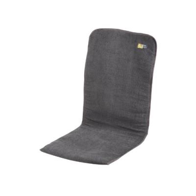 Housse de chaise rembourré couleur anthracite campart ch-0614