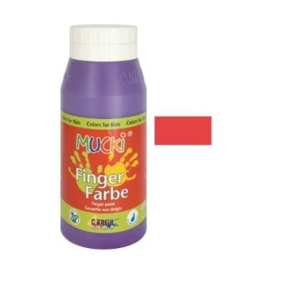 KREUL - GOUACHE AUX DOIGTS MUCKI , ROUGE 750 ML