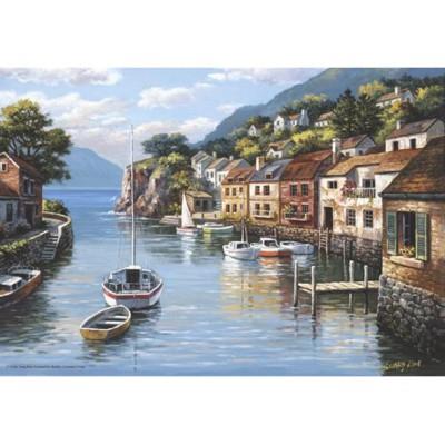 Puzzle 500 Pièces : Village Au Bord De L'Eau, Perre / Anatolian