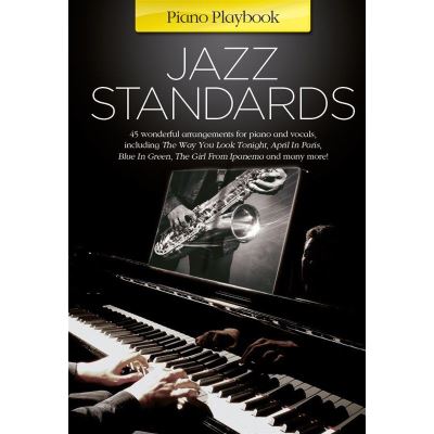 Piano Playbook Jazz Standards P/V/G