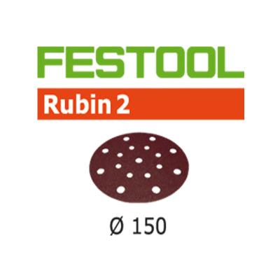 Lot De 10 Abrasifs Stickfix Ø150Mm Pour Bois Stf D150/16 P100 Ru2/10 Festool 499112