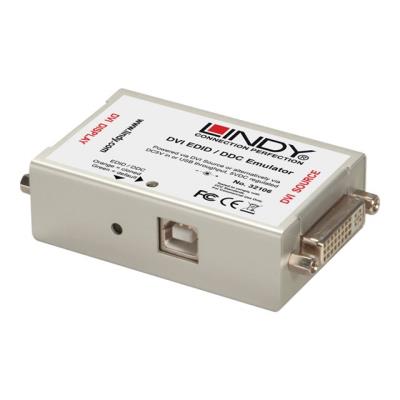 Lindy EDID/DDC Emulator for DVI-I Displays - EDID lezer/ schrijver - DVI