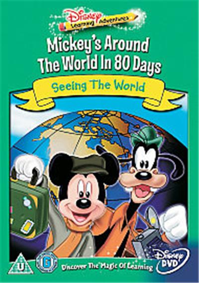Disney Learning Adventures - Mickey's Around The World In 80 Days - Seeing The World , (Animated)