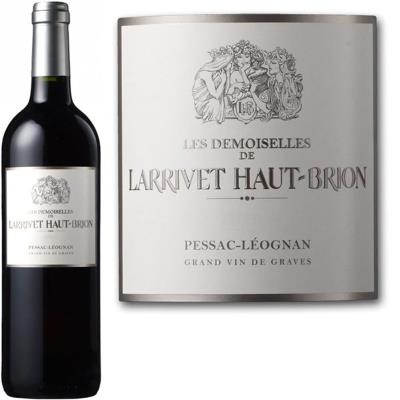 Les demoiselles de larrivet haut brion 2010 - vin rouge