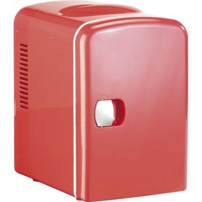 Mini r&eacute;frig&eacute;rateur 2 en 1 avec prise 12 230 V rouge