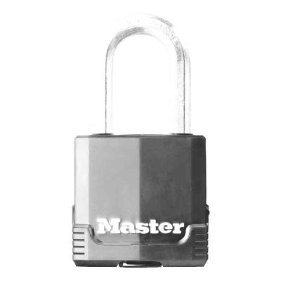 Master lock excell cadenas en acier laminé avec revêtement résistant aux intempéries 50 mm