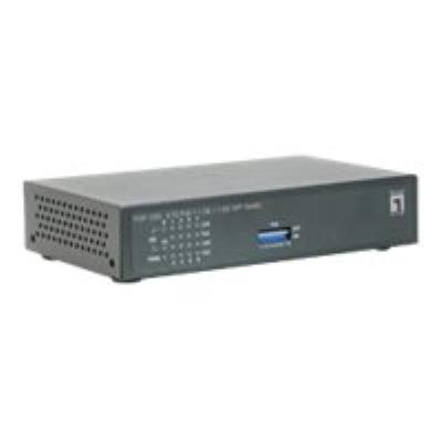LevelOne FGP-1000 - switch - 8 poorten - desktop, wandbevestiging