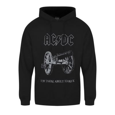 AC DC Sweat capuche For Those About To Rock Homme Noir