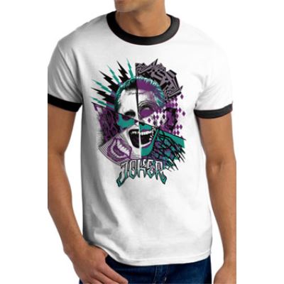 Suicide Squad T-Shirt Joker Montage (S)