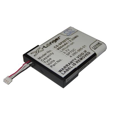 vhbw Batterie 900mAh (3.7V) pour console Sony Playstation Portable, PSP E1000, PSP E1002, PSP E1004, PSP E1008 comme 4-285-985-01, SP70C.