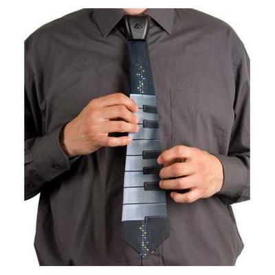 Cravate piano musicale, jeu fun