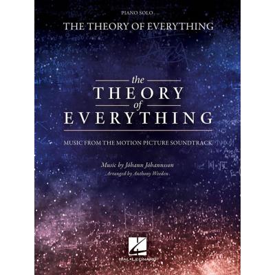 Partitions variété, pop, rock HAL LEONARD JOHANN JOHANNSSON - THE THEORY OF EVERYTHING - PVG Musique films - comédies musical