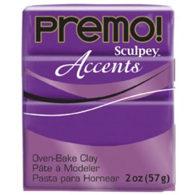 Pâte Sculpey Accent - Purple pearl (violet nacré)