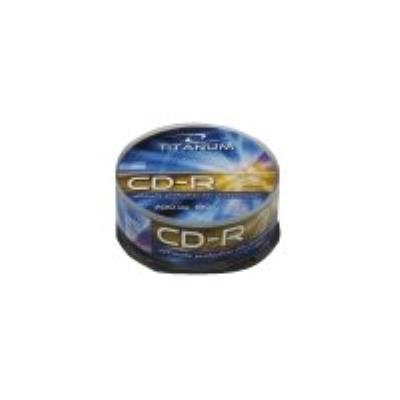 Titanum - CD-R x 25 - 700 Mo - support de stockage