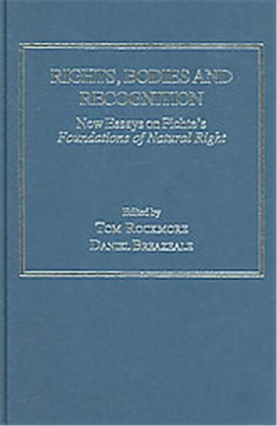 Rights, Bodies And Recognition