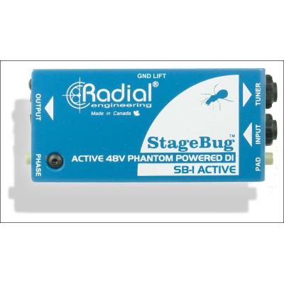 Périphériques Analogiques RADIAL STAGEBUG-1 ACOUSTIC Active