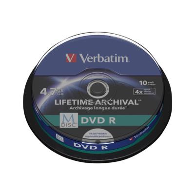 Verbatim M-Disc - DVD-R x 10 - 4.7 GB - opslagmedia