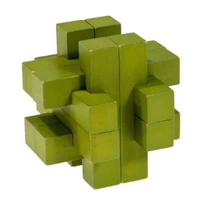 Fridolin - 17185 - puzzle 3d - construction de poutre - vert