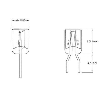 Ampoules tout verre t1 1 4 wt 19v 50ma (5) 21619501