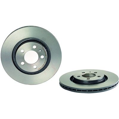 Brembo 09.7012.11 - Disque du Frein Avant avec revêtement anti-corrosion UV - Jeu de 2 disques