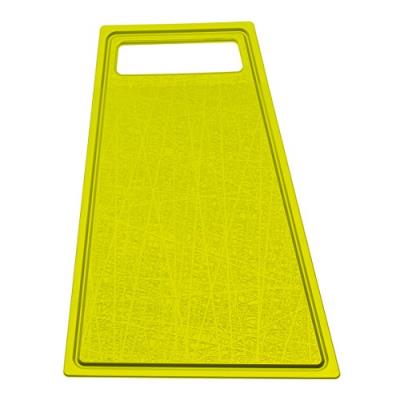 Koziol 3257582 kant planche à découper plastique moutarde 40,2 x 25,4 x 1 cm