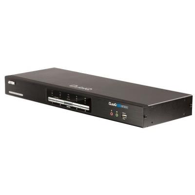 ATEN CubiQ CS1644 - commutateur écran-clavier-souris/audio/USB - 4 ports - Ordinateur de bureau