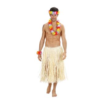 Set Hawaï multicolore luxe taille unique - 1