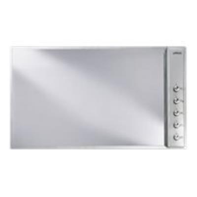 Smeg 7530X - couvercle de table de cuisson - inox et verre