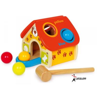 Jeu de motricité en bois - Maison multi-fonctionnelle colorée de très belle qualité !