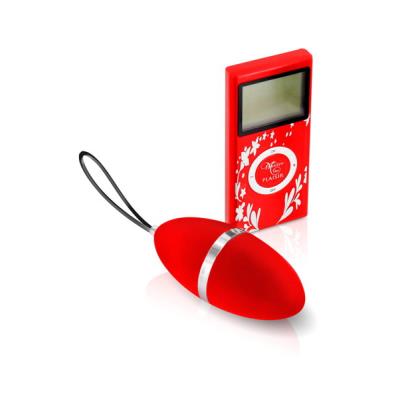 Oeuf Vibrant Télécomandé Rouge Plaisirs Secrets