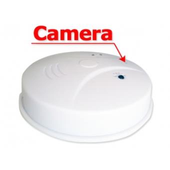 Caméra espion détecteur de fumée 720P détection mouvement enregistrement 8  Go - Cdiscount Bricolage