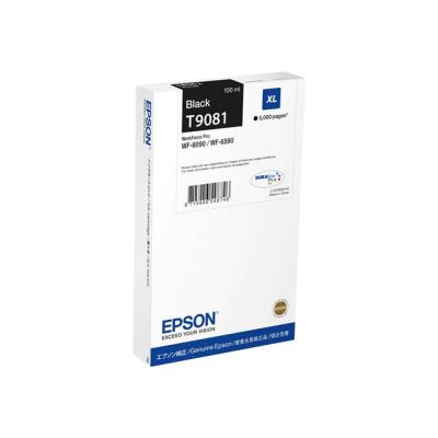 Epson T9081 - XL grootte - zwart - origineel - inktcartridge