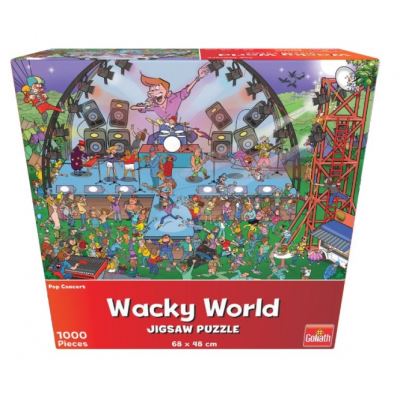 Goliath Puzzle Wacky WorldPop Concert 1000 pièces