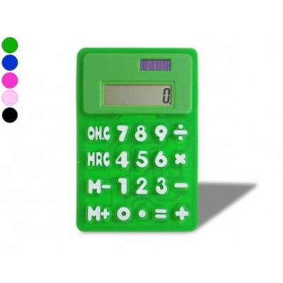 Calculatrice pliable bleu marine