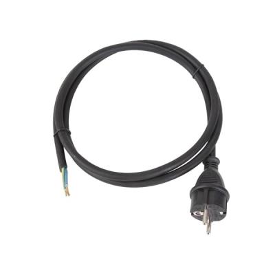 Cordon dalimentation 1,5 m - 3g1,5 - prise cee 7 7 et extrémité sans prise velleman epc015r15