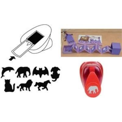 Heyda perforateur à motif chien, petit, couleur: rouge 203687458