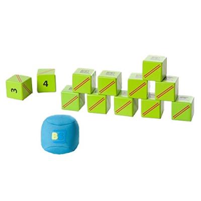 Buitenspeel - ga266 - jeu - quick avec 12 blocs en bois et balle en néoprène