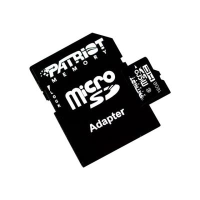 Patriot Signature Flash - flashgeheugenkaart - 16 GB - microSDHC